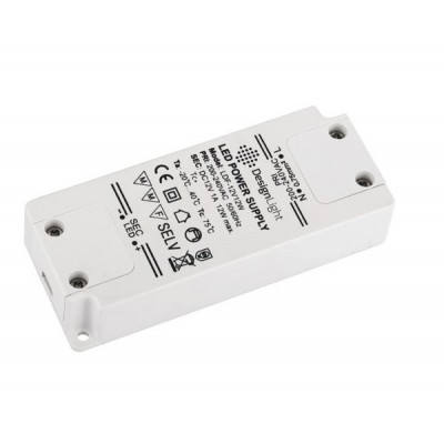 Блок питания LED STANDARD PLUS 12W 12VDC, без проводов арт.TRA-SP-12W-T-01
