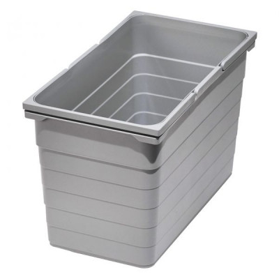 Контейнер для мусора 19 л 360*205*330 мм (alu grey) Eins2vier Ninka арт.5063.90.41616