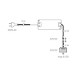 Блок питания LED STANDARD PLUS 12W 12VDC, белый провод 6 м, разветвитель 6 гнезд арт.U12-012-SP-2B0-4W6B