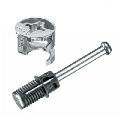 Эксцентриковая стяжка, комплект для плиты Titus Quickfit (005554+009537) 15 мм. Арт: 009537-885-K06