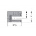 Эксцентриковая стяжка, комплект для плиты Titus Quickfit (005554+009537) 15 мм. Арт: 009537-885-K06