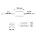 Блок питания LED PLD 38W 12VDC, провод 2,8 м, коннектор JACK арт.TRA-PLD-38W