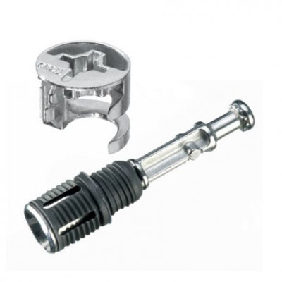 Эксцентриковая стяжка, комплект для плиты Titus Quickfit (005129+009537) 15 мм. Арт: 009537-885-K05