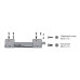 Выдвижной ящик с тонкой стенкой Titus Tekform slimline DW100 550 мм, цвет антрацит. Арт: 655-8F55-185-00