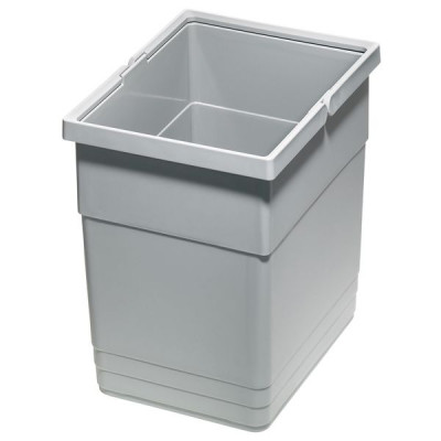Контейнер для мусора 13 л 306*180*310 мм (alu grey) Eins2vier Ninka арт.5070.90.41616