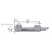 Выдвижной ящик с тонкой стенкой Titus Tekform slimline DW70 350 мм, цвет белый. Арт: 655-8E35-150-00