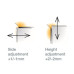 Выдвижной ящик с тонкой стенкой Titus Tekform slimline DW145 450 мм, цвет антрацит. Арт: 655-8G45-185-00