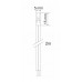 Провод 2 м 2x0,22мм2 с мини-штекером, белый арт.OKSZ-2M-2x0,22-WT-BI