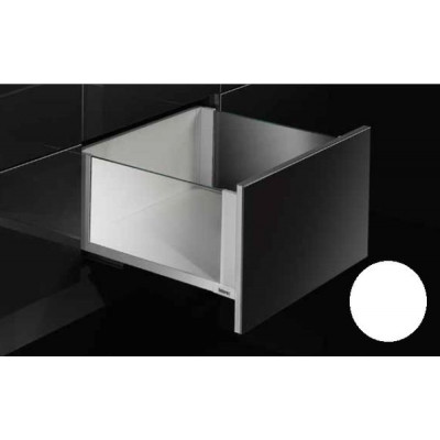 Выдвижной ящик со стеклянными стенками Titus Tekform slimline DW182 400 мм, стекло, белый арт. 655-7X40-152-00