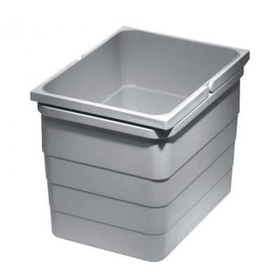 Контейнер для мусора 12 л 306*230*220 мм (alu grey) Eins2vier Ninka арт.5170.92.41616