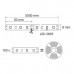 LED STRIP 60 LED IP20, бабина 5 м. арт.Z20T4L3-5/8-BZ-E-WG