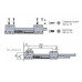 Выдвижной ящик Tekform Slimline Tacto DW100 450 мм, белый арт.655-8F62-150-00