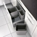Контейнер для мусора 17 л 306*230*310 мм (dark grey) Eins2vier Ninka арт.5160.90.41514