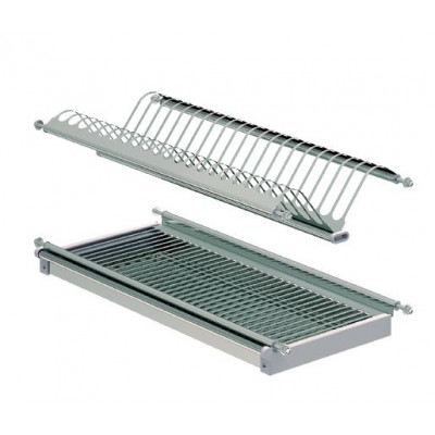 Cушка с поддоном (компл), inox 201, шкаф 600мм арт.052A.600