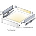 Кронштейн фасада внутр. ящика SDWD H70 Tekform Slimline (белый) арт.655-8065-511-00