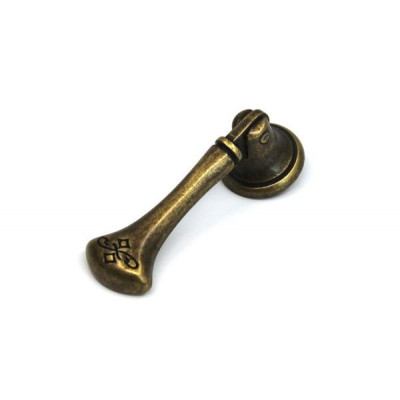 Ручка капля для мебели Bosetti Marella Флоренция, 0 мм, бронза. Арт: 21009Z04800.09